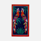 Animalia Parrots Beach Towel, 100x180cm