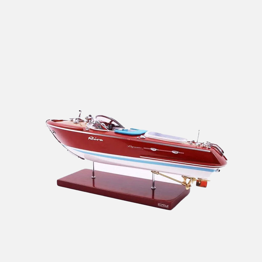 Kiade Riva Aquarama Special Model Boat, 25cm, side view