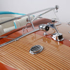 Kiade Riva Aquarama Special Model Boat, 58cm, front view