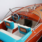 Kiade Riva Aquarama Special Model Boat, 58cm, interior detail 2