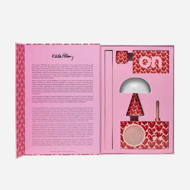 Gift Set Lexon x Keith Harring, Heart