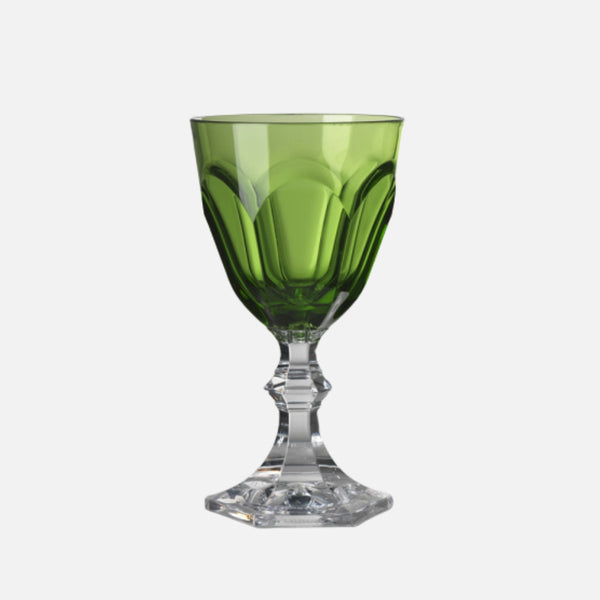 Dolce Vita Acrylic Wine Glass, Green