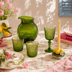 Nuova Italia Acrylic Wine Glass, Green