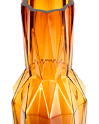 Glass Folds Vase Large - Ochre