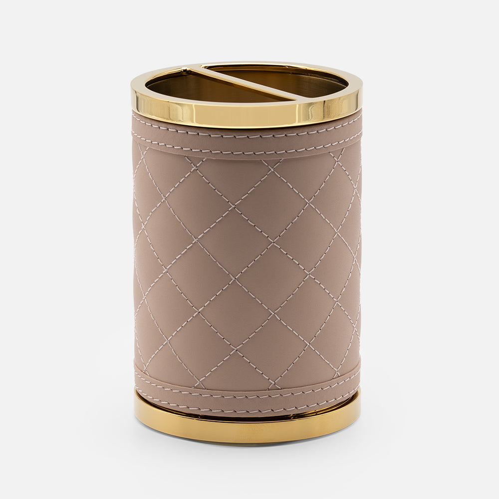 Alghero Diamonds Toothbrush Holder, Blush Pink