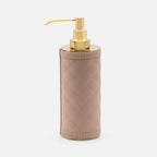 Riviere Alghero Diamonds Tall Soap Dispenser, Blush Pink, front view