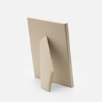 Riviere Bice Picture Frame, Small, Ivory & Chrome, back view