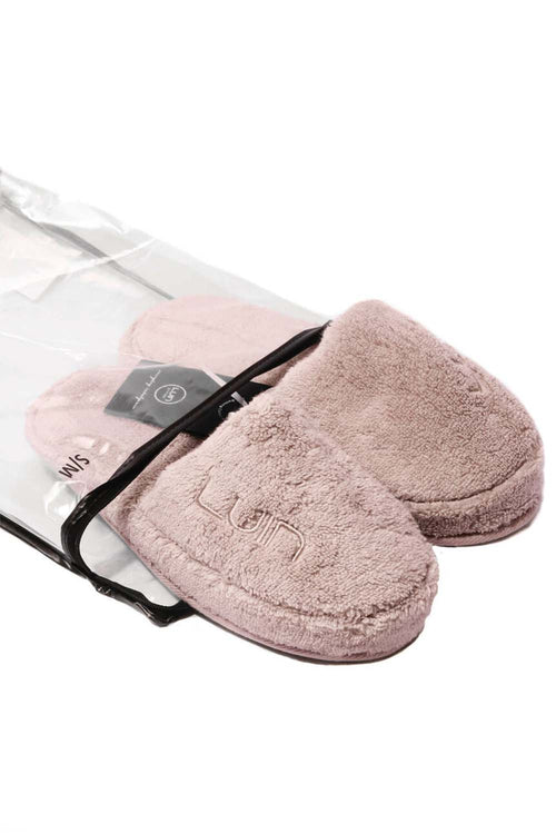 Cosy Bath Slippers XS (34-36) Dusty Rose