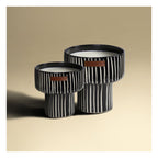 Candle Holder - Zebre  (M )