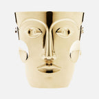 Sieger by Fürstenberg Faces Champagne Cooler, Gold, front view