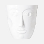 Sieger by Fürstenberg Faces Champagne Cooler, White, front view