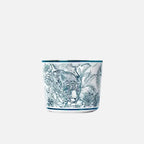 Sieger by Fürstenberg Sip-of-Gold Leopard Champagne Goblet, front view 2