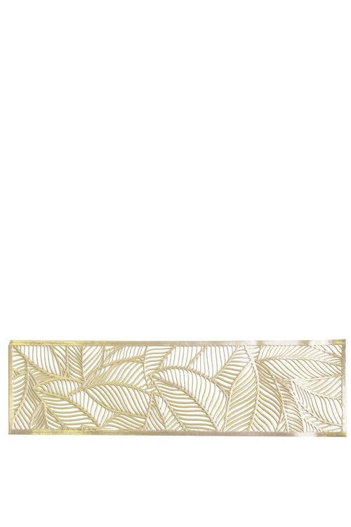 Gold Leaf Table Runner, 180x35cm