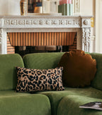 Carino Leopard Jaquard Cushion, 50x30cm