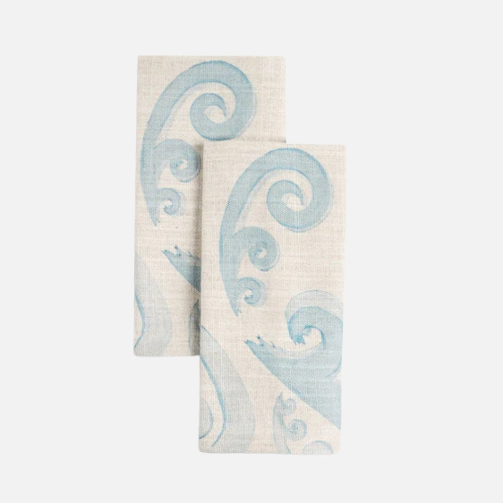 Athenee Peacock Napkin, Set of 2