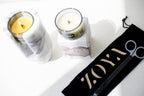 Lilac Scented Candle Holder Set