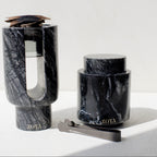 Luna Marble Mabkhar Set