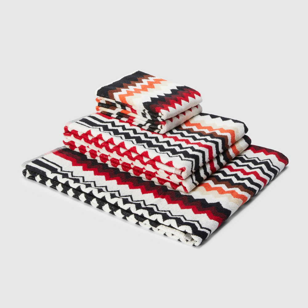 Five-piece Bath bath set in cotton terry