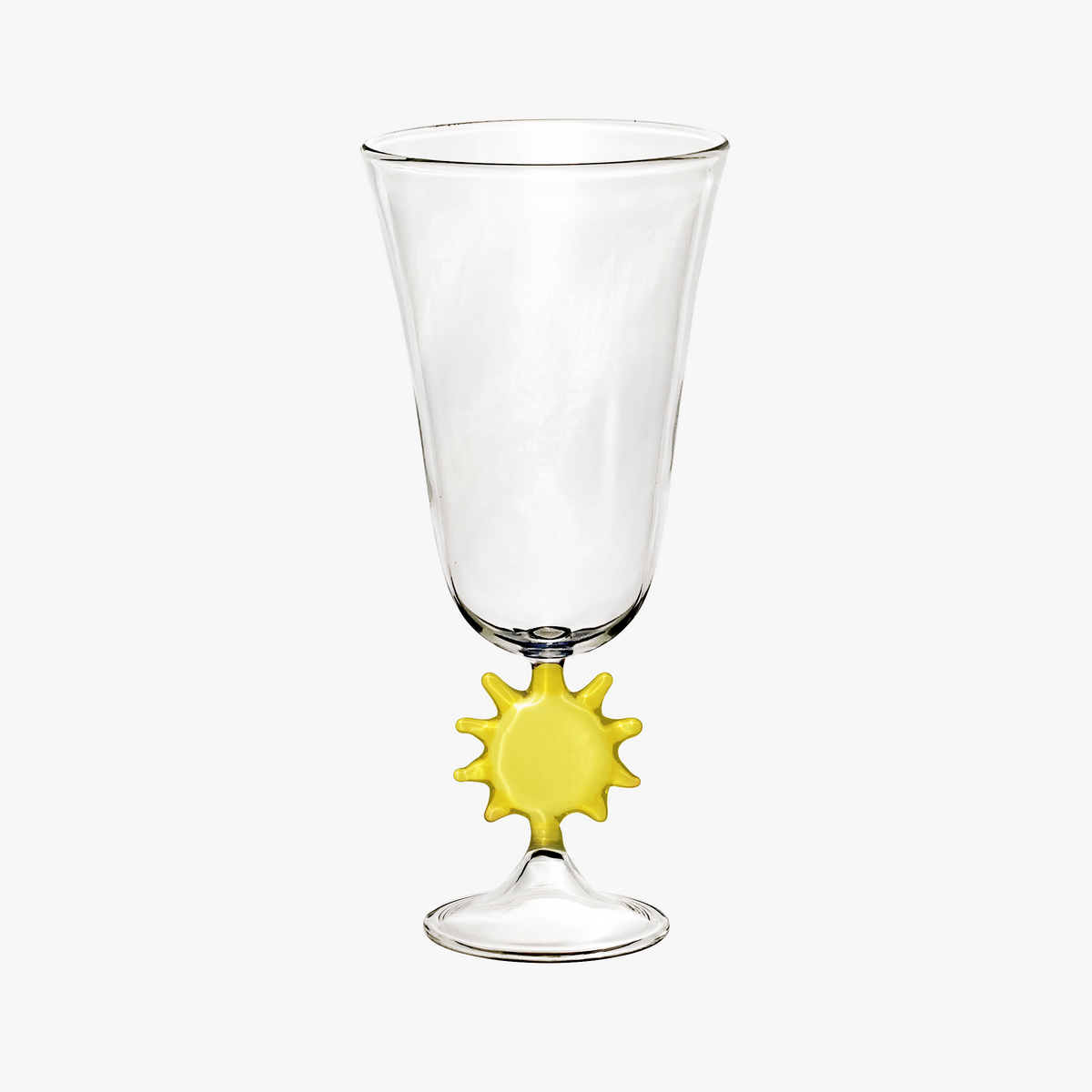 Waww La Table Cœuriatides champagne flutes by Jean-Charles de Castelbajac, boxed set of six, alternative angle 2