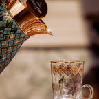 Amazonia 1L Thermos Gold Leaves Gold for Home