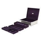 Silver Large Watch Jewellery and Legacy Box, 31.8x24.8cm