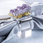 Zoya Stones Amethyst napkin rings, set of 4 Lifestyle 2