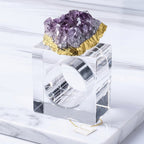 Zoya Stones Amethyst napkin rings, set of 4 Lifestyle 