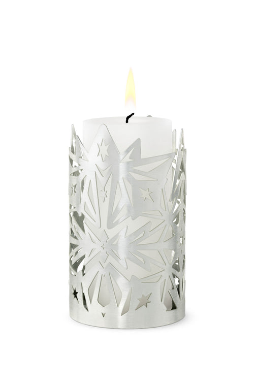 Candle Holder Silver Plated, 9.5 cm