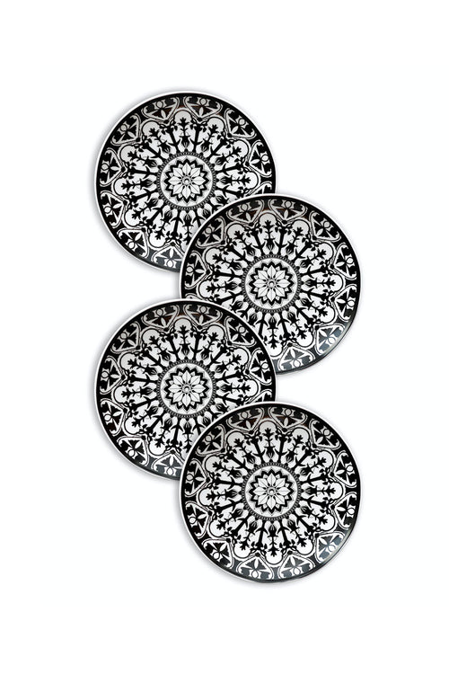 Casablanca Set of 4 Canape Plates, 15 cm - Maison7