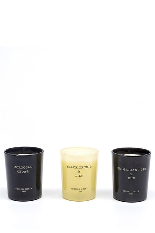 Luxury Candle Gift - Set of 3 Small Jars, 70g